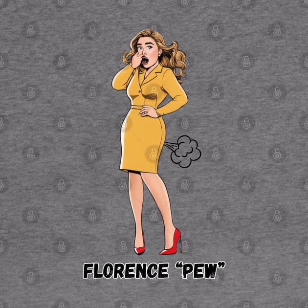 Florence "Pew" by Dorky Donkey Designs